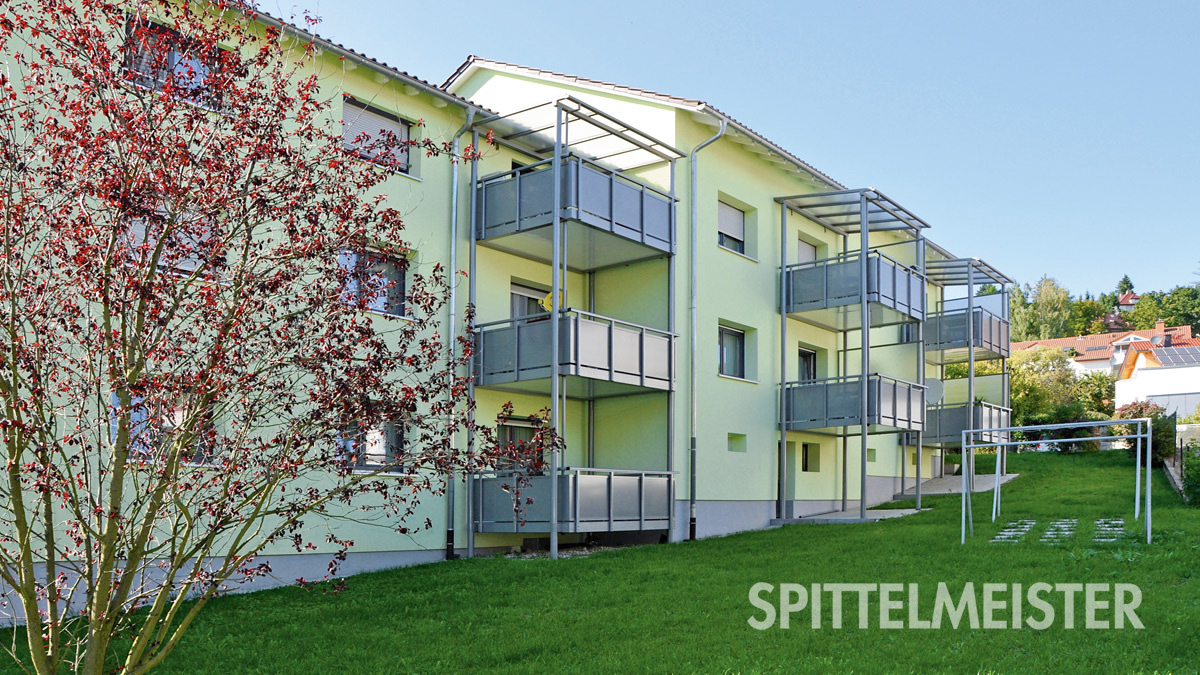 Aluminiumbalkone in Pforzheim - gebaut von Spittelmeister