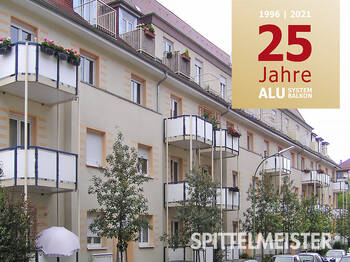 25 Jahre Alu-Systembalkonbau Jubiläum 1996-2021. Modell Klassiker Nr. 32