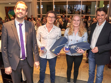 Neujahrsempfang 2020 der Kreishandwerkerschaft Pforzheim-Enzkreis © Balkonbauer Spittelmeister Frank Herrmann, Spittelmeister, hält Neujahrrede 2020 der Kreishandwerkerschaft