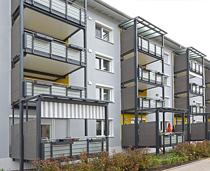 Balkon Referenzobjekt Lahr vom Balkonbauer