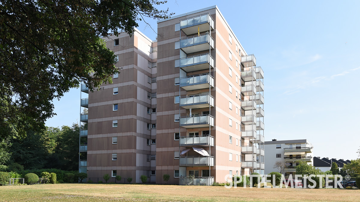 Balkonanbau Alu Balkone Ettlingen am Hochhaus