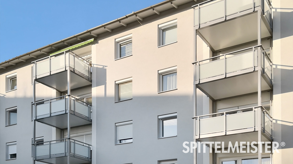 Aluminium Balkone Sanierung © Balkonbauer Spittelmeister Aluminium Balkone Sanierung in Tull Österreich