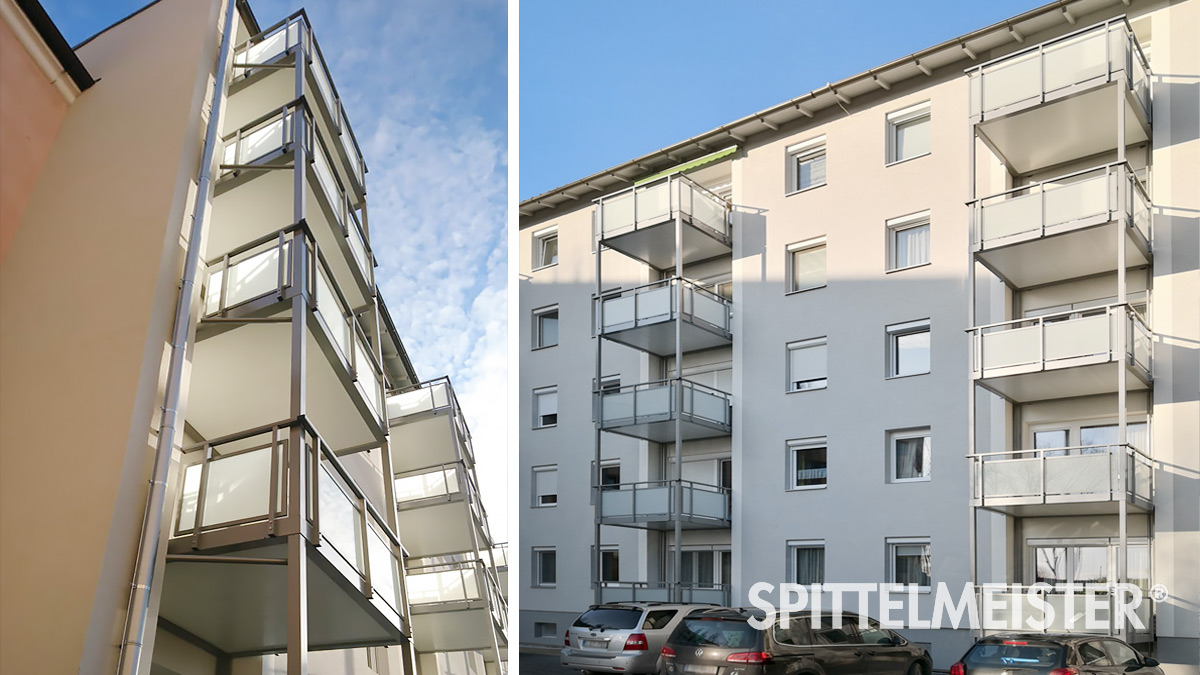 Balkonbau Balkone © Balkonbauer Spittelmeister Balkonbau Fertig Balkone