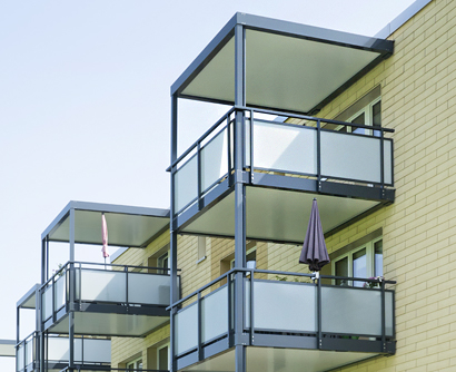 Aluminium Balkone in Abwil Schweiz vom Balkonbauer