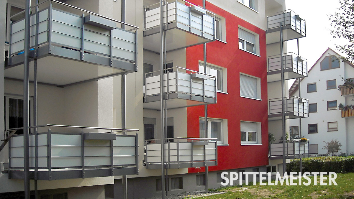 Balkonanbau in Rottenburg Balkonprojekt Balkone Aluminium
