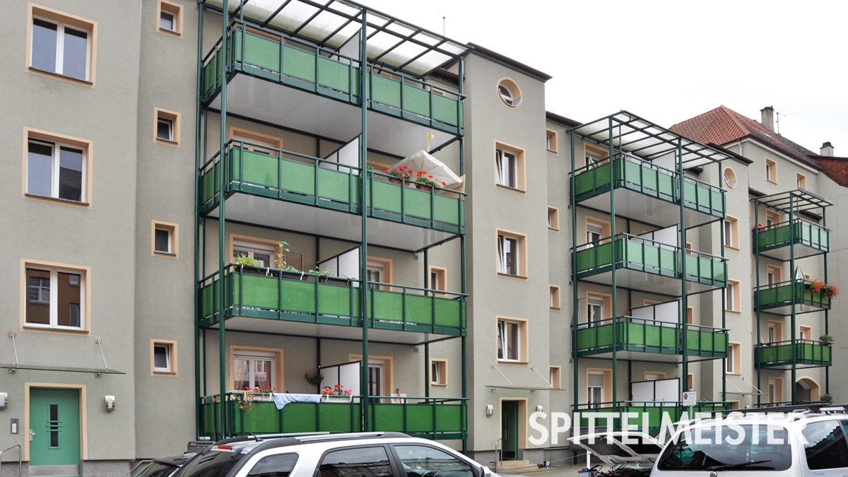 Balkone in Pforzheim. Natürlich vom Balkonbauer Spittelmeister