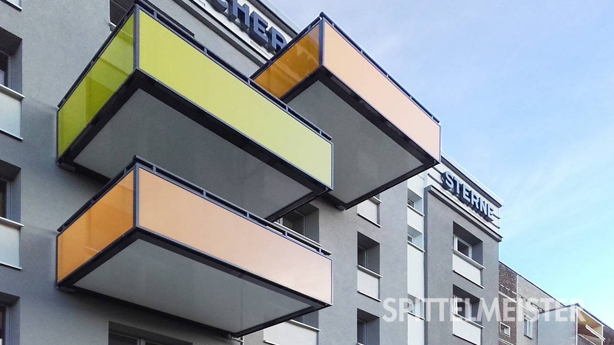 Balkone am Plattenbau Balkonsanierung