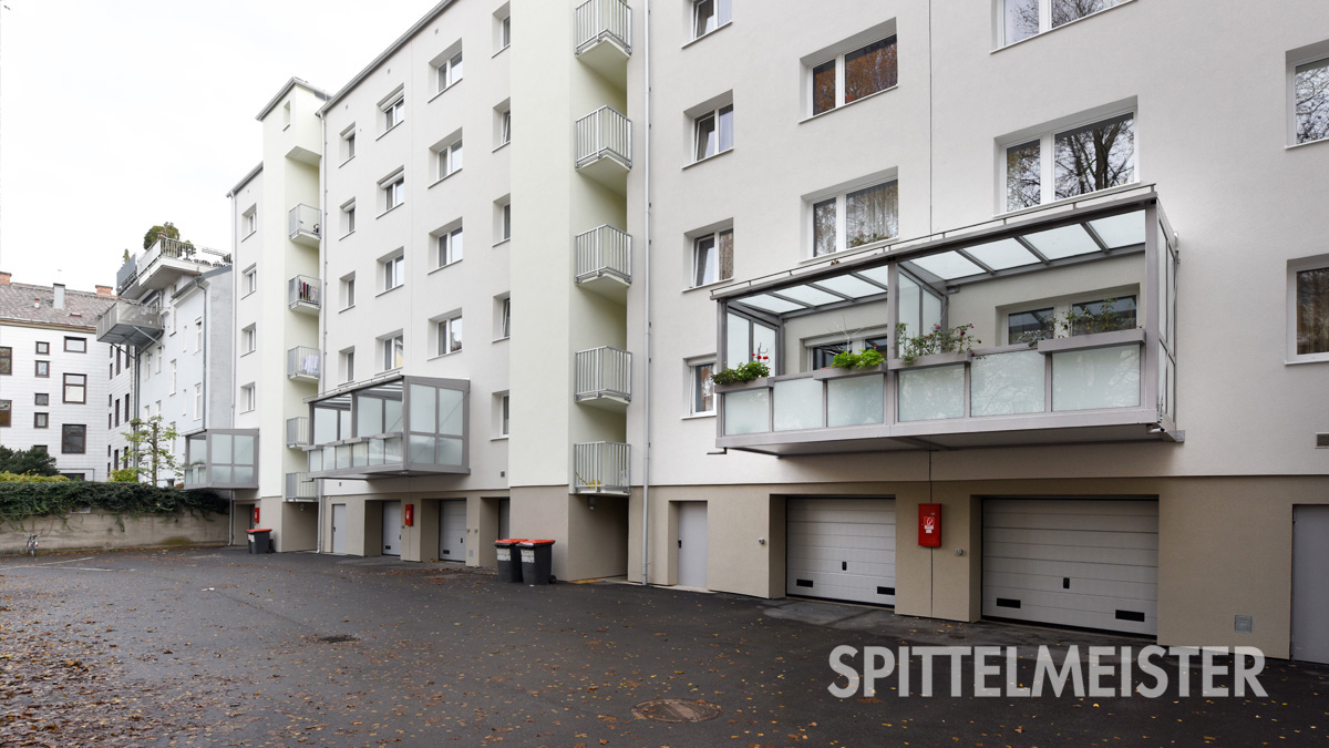 Balkone in Linz Österreich natürlich von Spittelmeister